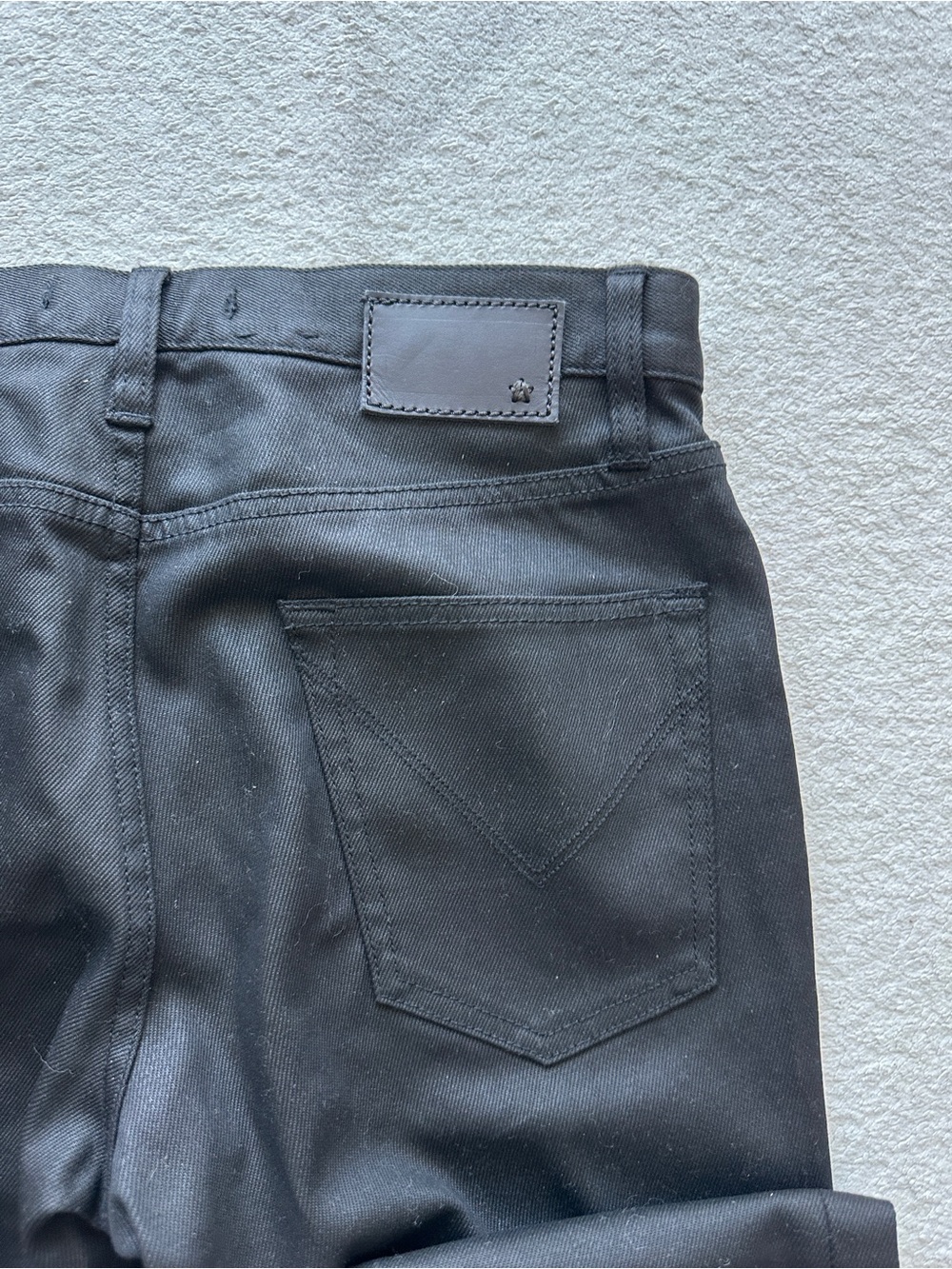 John Varvatos Bowery Slim Straight Jeans 28x32 Black NWOT - Picture 9 of 13